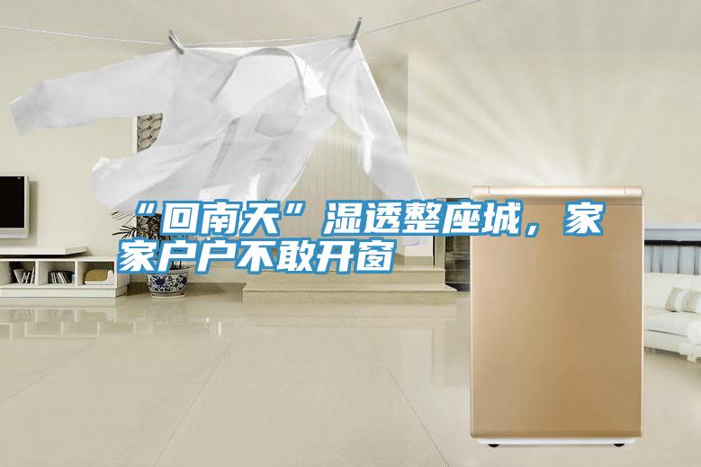 “回南天”濕透整座城，家家戶戶不敢開窗