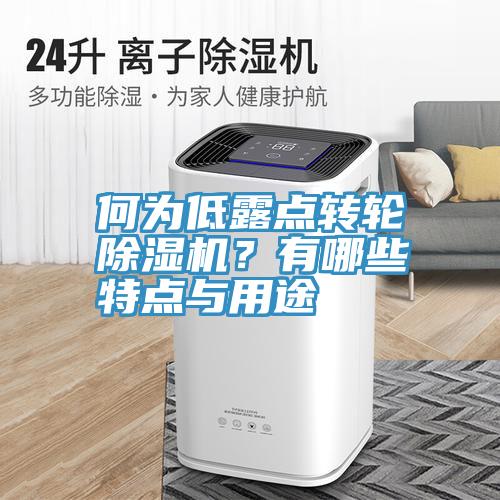 何為低露點轉輪除濕機？有哪些特點與用途