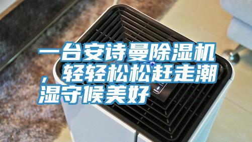 一臺安詩曼除濕機，輕輕松松趕走潮濕守候美好