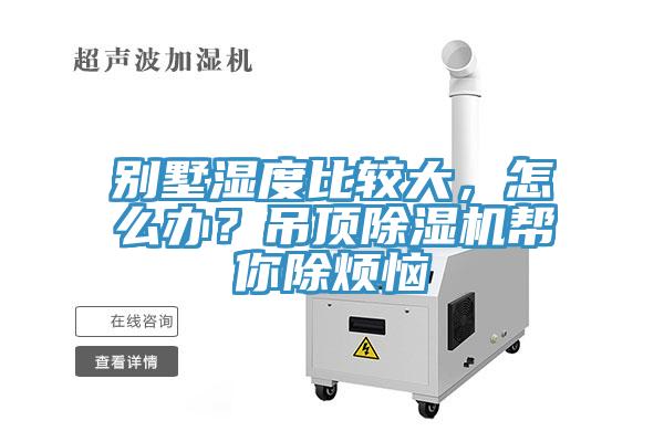 別墅濕度比較大，怎么辦？吊頂除濕機(jī)幫你除煩惱