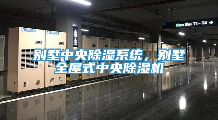 別墅中央除濕系統(tǒng)，別墅全屋式中央除濕機
