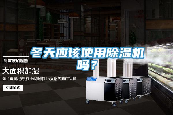 冬天應該使用除濕機嗎？