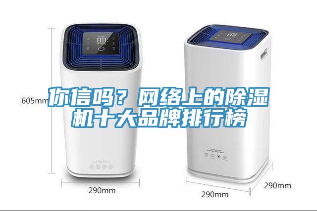 你信嗎？網(wǎng)絡(luò)上的除濕機(jī)十大品牌排行榜