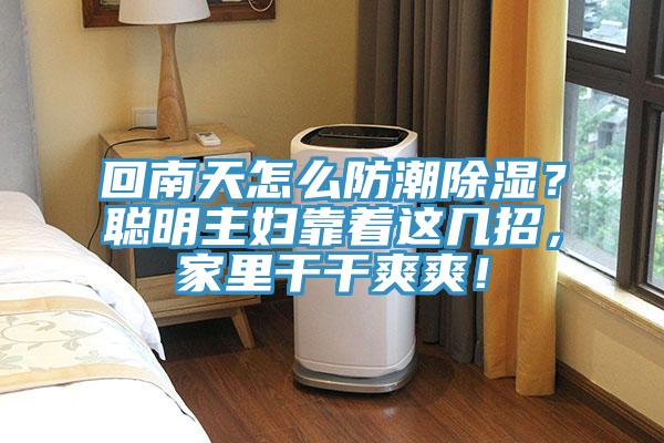 回南天怎么防潮除濕？聰明主婦靠著這幾招，家里干干爽爽！