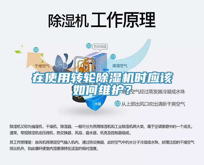 在使用轉(zhuǎn)輪除濕機時應(yīng)該如何維護？