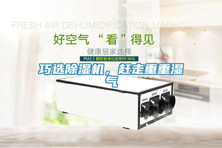 巧選除濕機，趕走重重濕氣