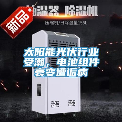 太陽(yáng)能光伏行業(yè)受潮，電池組件衰變?cè)庠嵅?></div>
								<div   id=