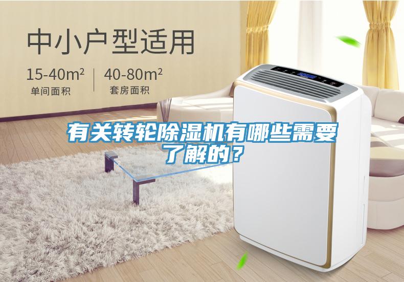 有關(guān)轉(zhuǎn)輪除濕機(jī)有哪些需要了解的？