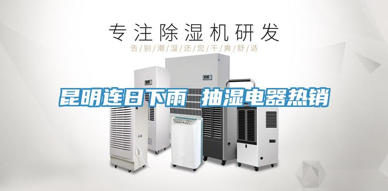 昆明連日下雨 抽濕電器熱銷(xiāo)
