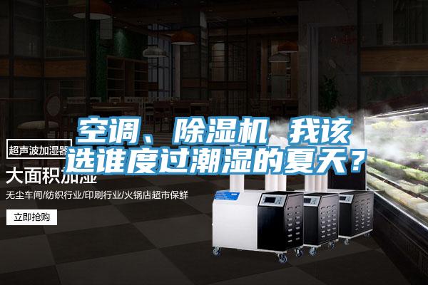 空調(diào)、除濕機(jī) 我該選誰度過潮濕的夏天？