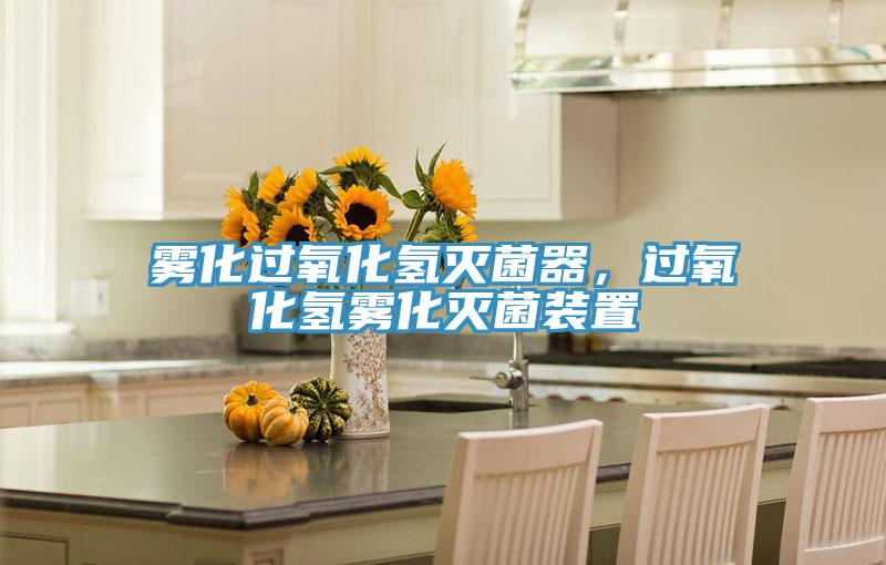 霧化過氧化氫滅菌器，過氧化氫霧化滅菌裝置