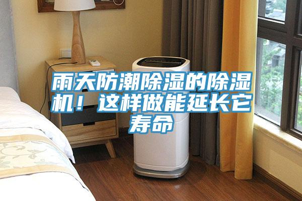 雨天防潮除濕的除濕機(jī)！這樣做能延長(zhǎng)它壽命