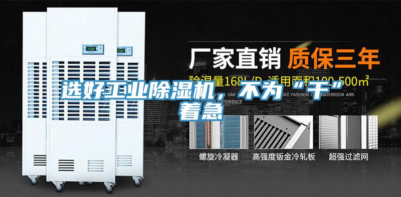 選好工業(yè)除濕機(jī)，不為“干”著急