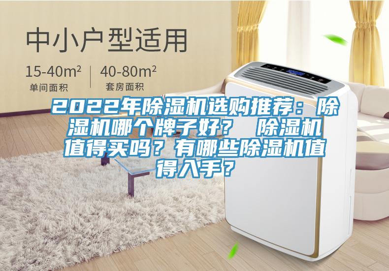 2022年除濕機選購?fù)扑]：除濕機哪個牌子好？ 除濕機值得買嗎？有哪些除濕機值得入手？