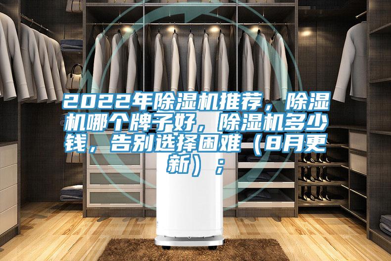2022年除濕機推薦，除濕機哪個牌子好，除濕機多少錢，告別選擇困難（8月更新）；