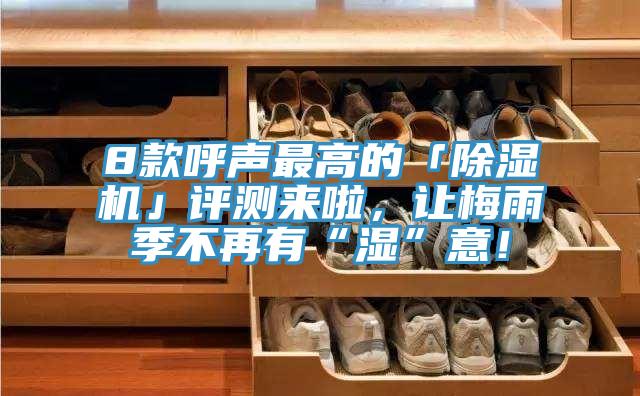 8款呼聲最高的「除濕機」評測來啦，讓梅雨季不再有“濕”意！