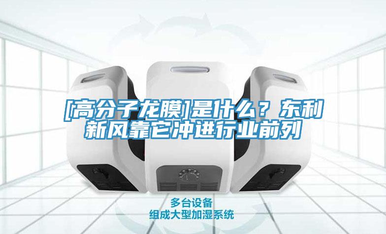 [高分子龍膜]是什么？東利新風(fēng)靠它沖進(jìn)行業(yè)前列