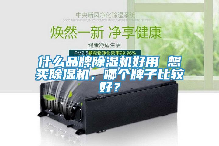 什么品牌除濕機(jī)好用 想買除濕機(jī)，哪個(gè)牌子比較好？