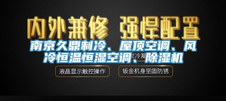 南京久鼎制冷、屋頂空調(diào)、風(fēng)冷恒溫恒濕空調(diào)、除濕機