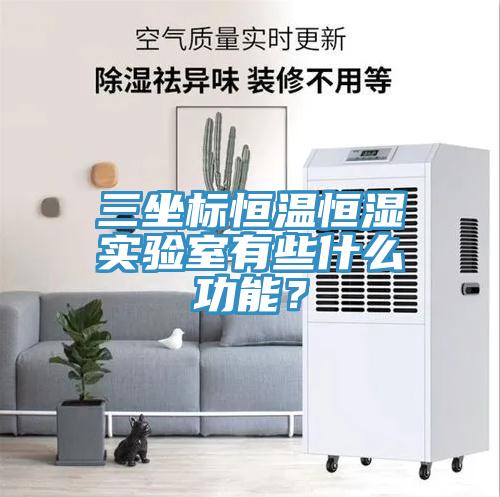 三坐標(biāo)恒溫恒濕實(shí)驗(yàn)室有些什么功能？