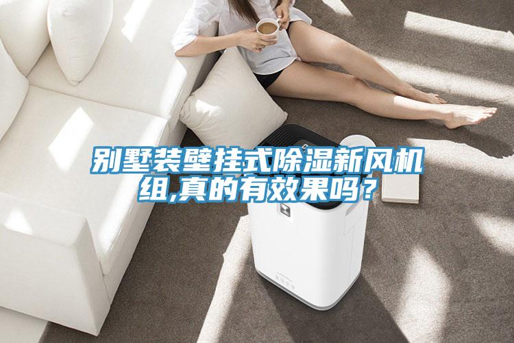 別墅裝壁掛式除濕新風(fēng)機組,真的有效果嗎？