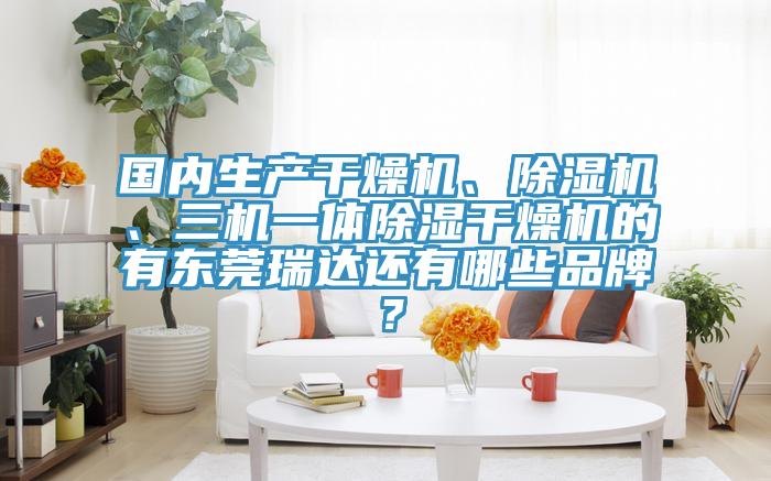 國(guó)內(nèi)生產(chǎn)干燥機(jī)、除濕機(jī)、三機(jī)一體除濕干燥機(jī)的有東莞瑞達(dá)還有哪些品牌？