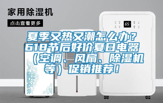 夏季又熱又潮怎么辦？618節(jié)后好價夏日電器（空調(diào)、風(fēng)扇、除濕機等）促銷推薦！