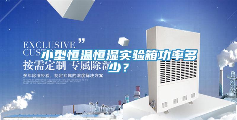 小型恒溫恒濕實驗箱功率多少？