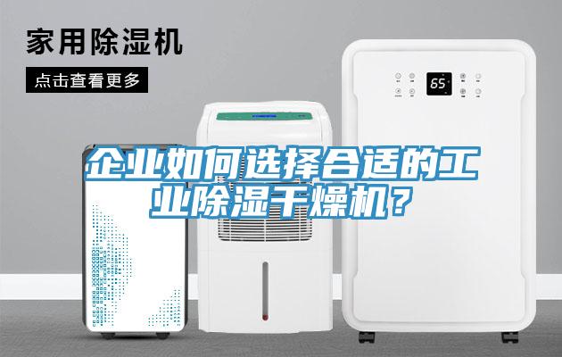 企業(yè)如何選擇合適的工業(yè)除濕干燥機(jī)？