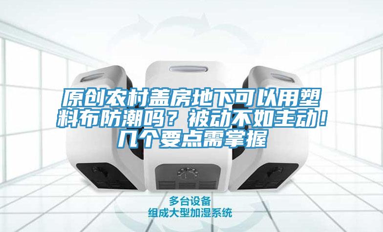原創(chuàng)農(nóng)村蓋房地下可以用塑料布防潮嗎？被動不如主動！幾個要點需掌握