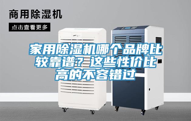 家用除濕機(jī)哪個(gè)品牌比較靠譜？這些性價(jià)比高的不容錯(cuò)過