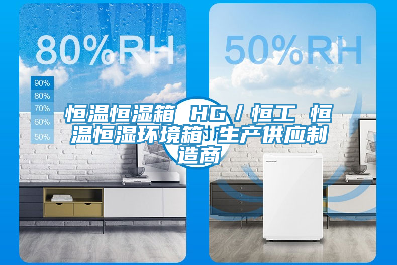 恒溫恒濕箱 HG／恒工 恒溫恒濕環(huán)境箱 生產供應制造商