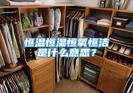恒溫恒濕恒氧恒潔是什么意思？