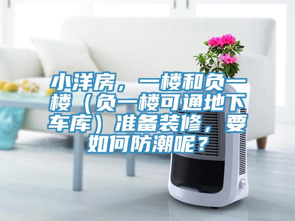 小洋房，一樓和負一樓（負一樓可通地下車庫）準備裝修，要如何防潮呢？