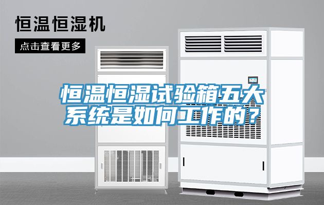 恒溫恒濕試驗箱五大系統(tǒng)是如何工作的？