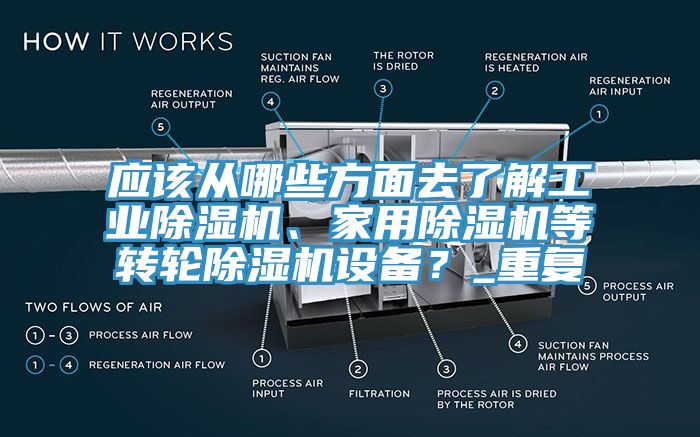 應(yīng)該從哪些方面去了解工業(yè)除濕機(jī)、家用除濕機(jī)等轉(zhuǎn)輪除濕機(jī)設(shè)備？_重復(fù)