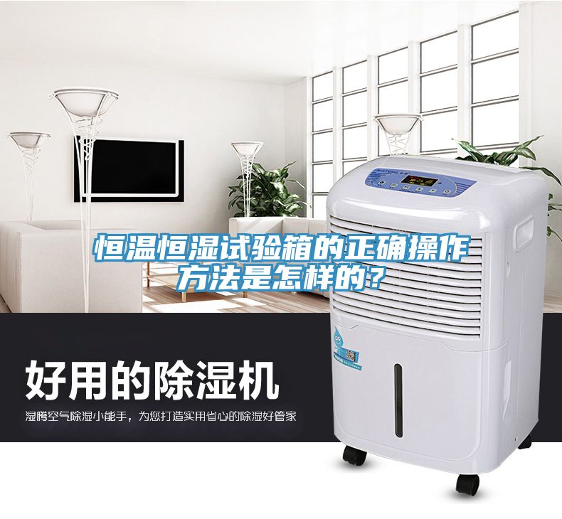 恒溫恒濕試驗(yàn)箱的正確操作方法是怎樣的？