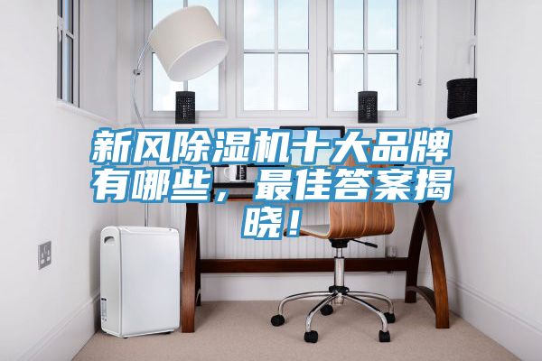 新風除濕機十大品牌有哪些，最佳答案揭曉！