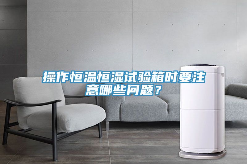 操作恒溫恒濕試驗(yàn)箱時(shí)要注意哪些問(wèn)題？