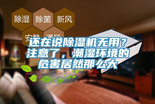 還在說除濕機(jī)無用？注意了，潮濕環(huán)境的危害居然那么大