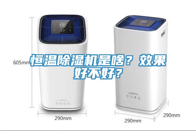 恒溫除濕機(jī)是啥？效果好不好？