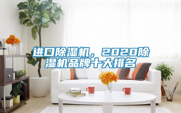 進口除濕機，2020除濕機品牌十大排名
