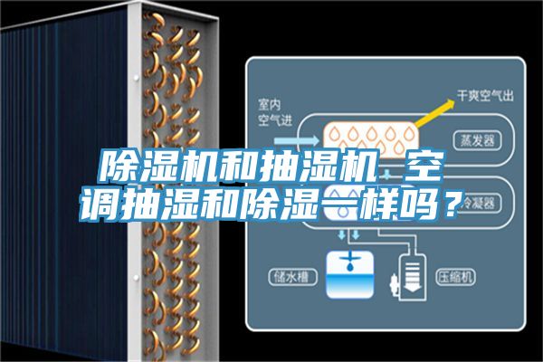 除濕機和抽濕機 空調(diào)抽濕和除濕一樣嗎？