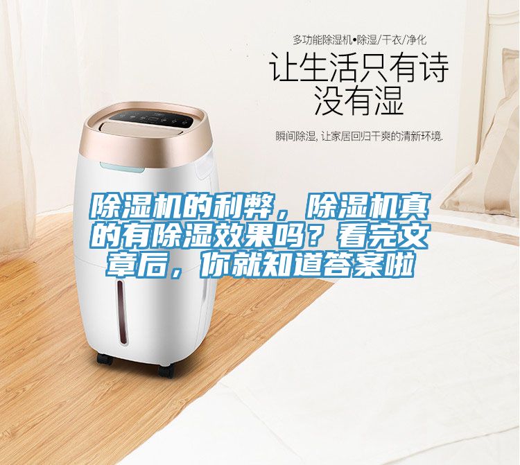 除濕機(jī)的利弊，除濕機(jī)真的有除濕效果嗎？看完文章后，你就知道答案啦